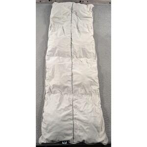 Sleep Number Body Pillow? White 47x15 Read‎ Description**